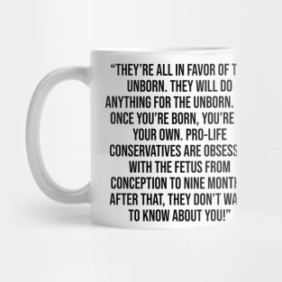 George Carlin Quote Mug